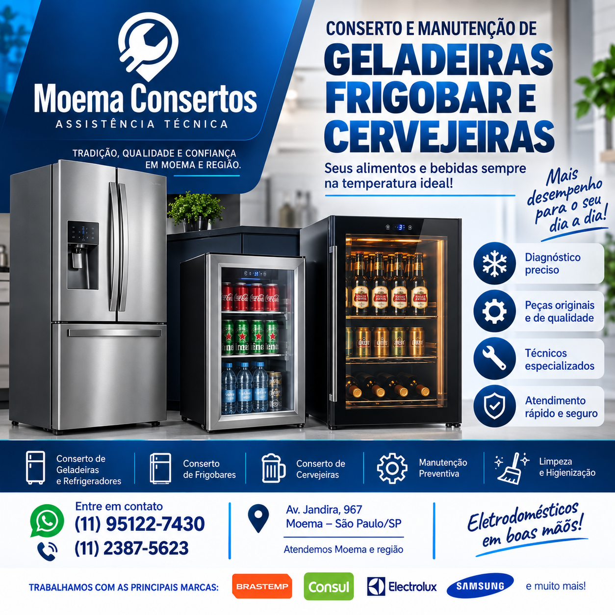 Moema Consertos - Assistência Técnica
