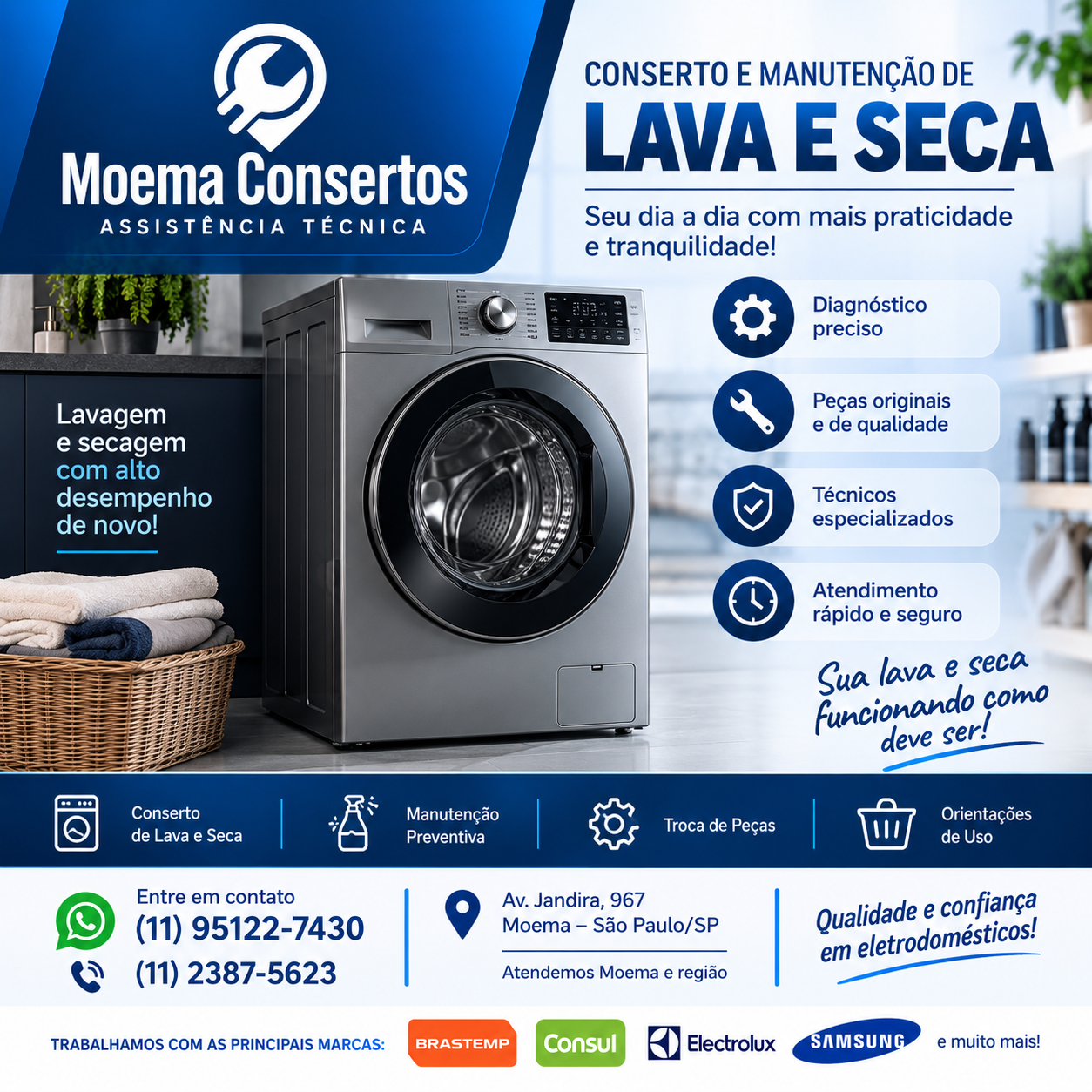 Moema Consertos - Assistência Técnica