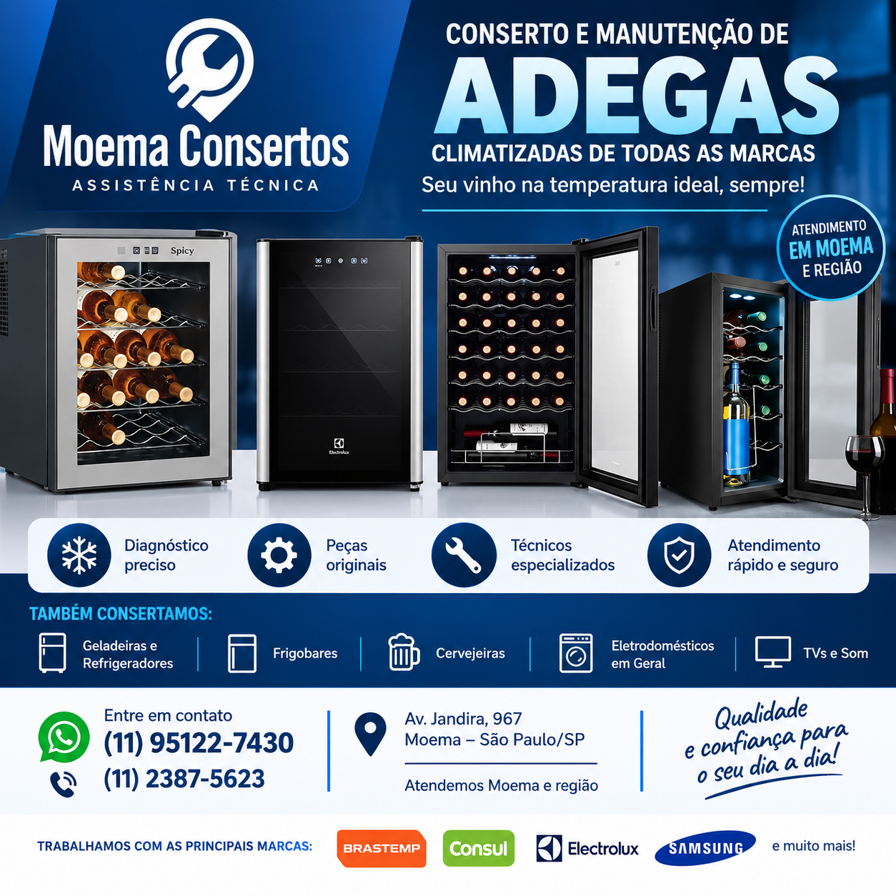 Moema Consertos - Assistência Técnica