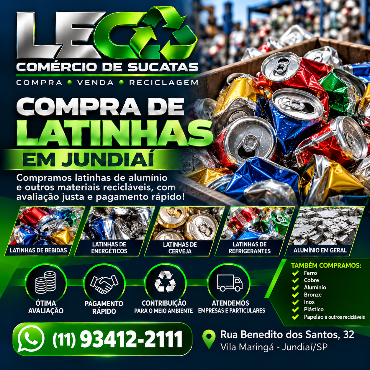 Leco Sucatas em Jundiaí