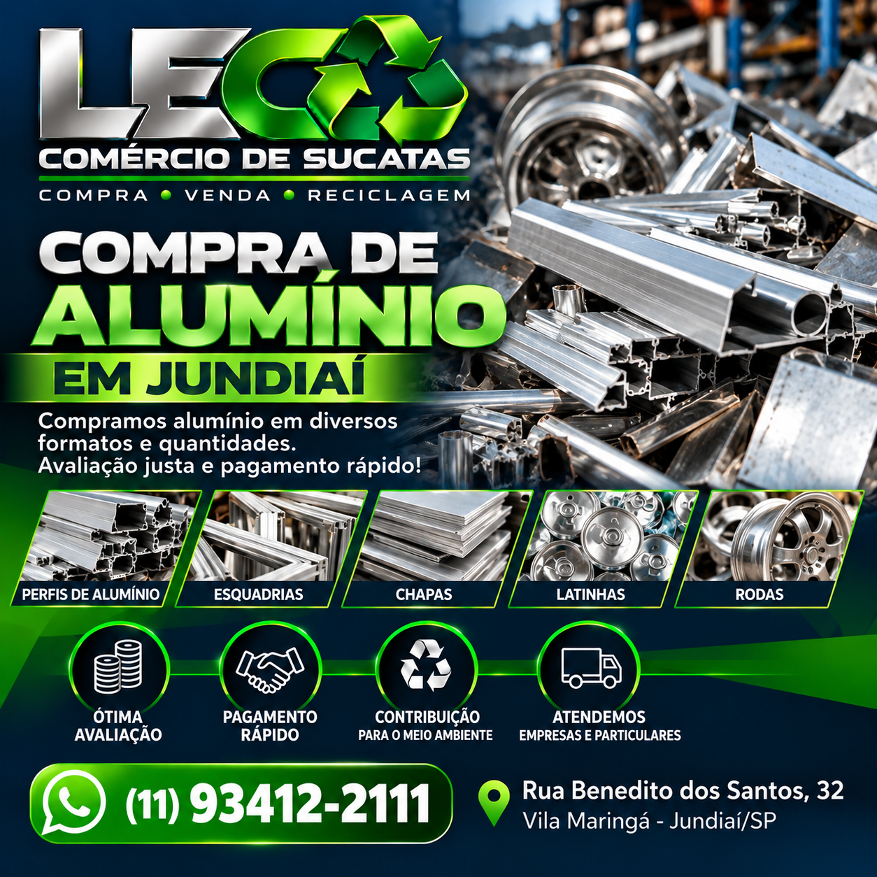Leco Sucatas - Sucatas em Jundiaí