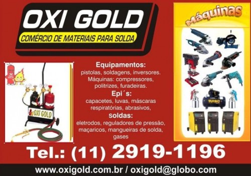 Oxi Gold Comercio de Materiais para Soldas