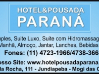 Hotel e Pousada Paraná - Mogi das Cruzes