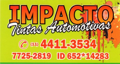 Impacto  Tintas Automotivas