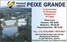 Pesqueiro Peixe Grande - Pesque e Pague