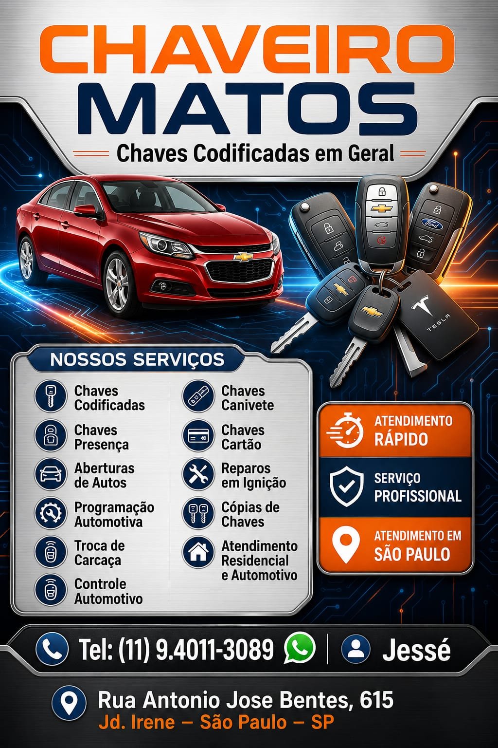 CHAVEIRO MATOS