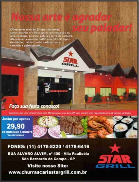 Churrascaria Star Grill - restaurante e churrascaria