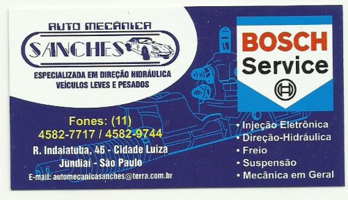 AUTO MECÂNICA SANCHES - MECÂNICA EM JUNDIAÍ