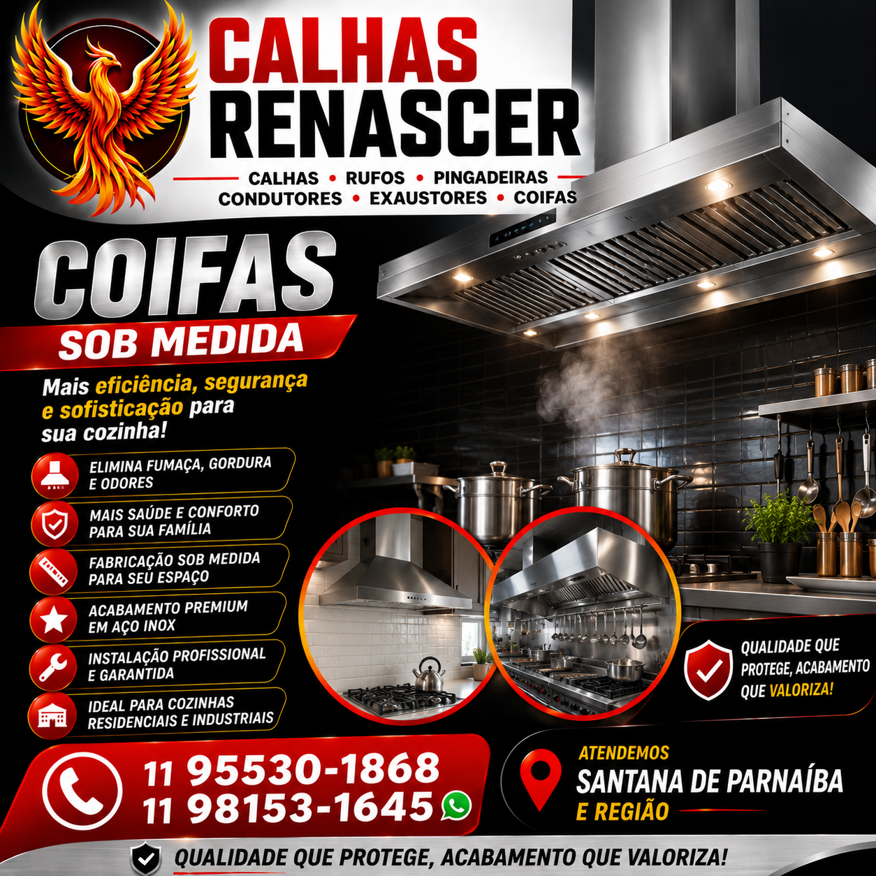 CALHAS RENASCER - Calhas em Santana de Parnaíba