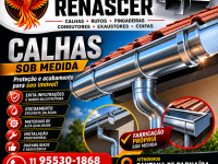 CALHAS RENASCER - Calhas em Santana de Parnaíba
