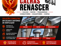 CALHAS RENASCER - Calhas em Santana de Parnaíba