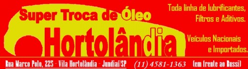 SUPER TROCA DE ÓLEO HORTOLÂNDIA - troca de óleo em Jundiai
