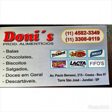 Donis Produtos Alimentícios - em Ceasa Jundiai