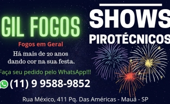 Gil Fogos de Artifícios em Mauá