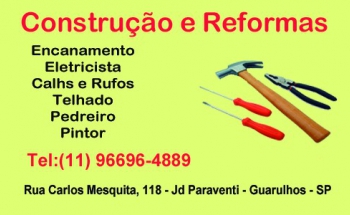 Construções e Reformas em Guarulhos