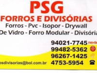 PSG Forros e Divisórias