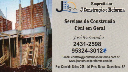 J Construção e Reforma em Guarulhos