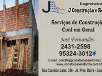 J Construção e Reforma em Guarulhos